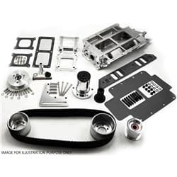 BBC BLOWER KIT, LESS BLOWER TALL DECK, 1V ACC, BLACK TBS / 2715-BLK