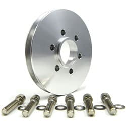 1V ACCESSORY PULLEY, CRANK HUB 6-BOLT BLOWER PULLEY PATTERN TBS - 4212