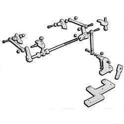 DUAL SIDEWAYS 4150 LINKAGE KIT BLOWER TUNNEL RAM 4779 ETC TBS - 4350