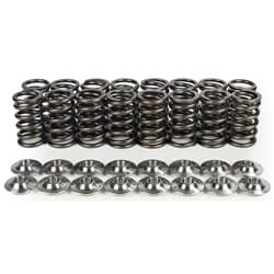SINGLE VALVE SPRING & TITANIUM RETAINER KIT. MITSUBISHI 4G63 BCROWER - BC0100