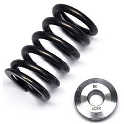 SPRING / RETAINER KIT EVO 10 SINGLE SPRING &TITANIUM RETAIN BC / BC0130