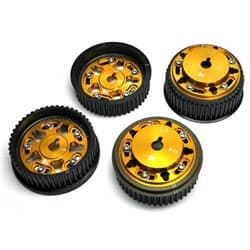 CAM GEARS - SUBARU WRX EJ20/25 ADJUSTABLE (SET 4) WITH BOLTS BRIAN CROWER - BC8860