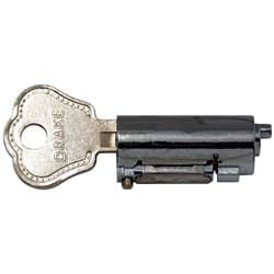1932-48 DECK LID LOCK CYLINDER WITH KEYS BOB DRAKE - 01A-7043500-R