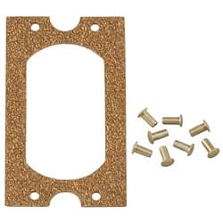 1941-42 FORD T/LIGHT GASKET PR  BLACK BOB DRAKE - 11A-13461-A