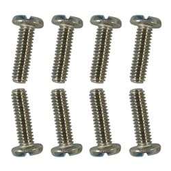 1932 FORD DASH SCREW SET SLOTTED HEAD SCREW SET 8 BOB DRAKE - BD3100