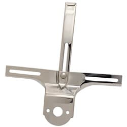 1933-36 CAR REAR LICENSE PLATE BRACKET STAINLESS BOB DRAKE - 40-13406-SS