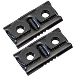 1932-39 CAR 1932-37 P/UP DOOR STRIKER MOUNTING PLATES SET BOB DRAKE - 40-702336