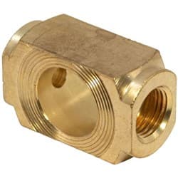 1939-48 FORD M/CYLINDER OUTLET FITTING BRASS BOB DRAKE - 99A-2076