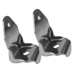 1932 S/S HOOD SIDE CENTER REST PAIR - SUPPORTS HOOD SIDES BOB DRAKE - B-16761-SS