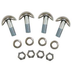 1932 FORD BUMPER BOLT SET (4) S/S C/W NUTS & WASHERS BOB DRAKE - B-17758-K