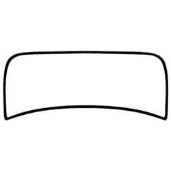 1932 CLOSED CAR WINDSHIELD SEAL BOB DRAKE - B-45504