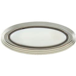 SMALL INTERIOR COURTESY LIGHT ALUM OVAL STEP 12V BOBDRAKE - HR-13771-S-ST