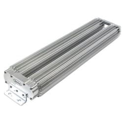 DUO COOLER TRANS COOLER 18 FINNED ALUM WITH BILLET ENDS BOB DRAKE - HR-9800-18