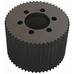 47T X 3.500" 8MM PULLEY  HTD BLACK BDS / BP-6847B