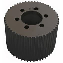 48T X 3.500" 8MM PULLEY  HTD BLACK BDS / BP-6848B