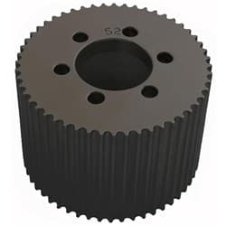 53T X 3.500" 8MM PULLEY  HTD BLACK BDS / BP-6853B