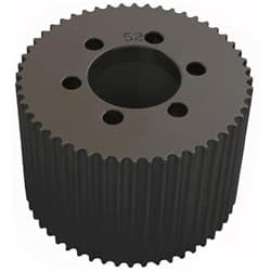 56T X 3.500" 8MM PULLEY  HTD BLACK BDS / BP-6856B
