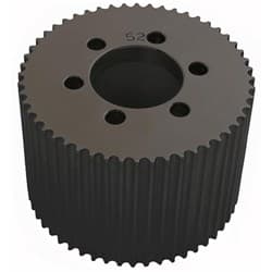 59T X 3.500" 8MM PULLEY  HTD BLACK BDS / BP-6859B