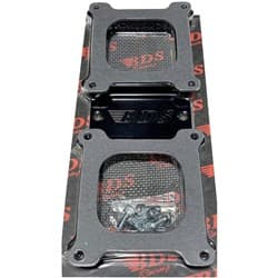 BDS 6-71 8-71 DUAL BILLET CARB ADAPTER KIT BLACK BDS / CA-9025B