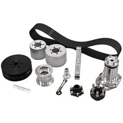 BDS CHEVY LS 6-71 8MM DRIVE KIT. POLISHED BDS / DK-3116