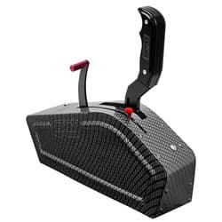 STEALTH PRO RATCHET 3-4 SPEED CARBON LOOK COVER, MAGNUM GRIP B&M - 81119