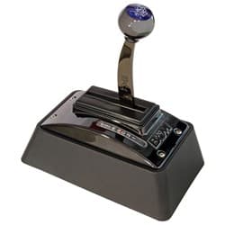 B&M QUICKSILVER SHIFTER, BLACK UNIVERSAL 3 & 4 SPEED, LHD B&M - 81683