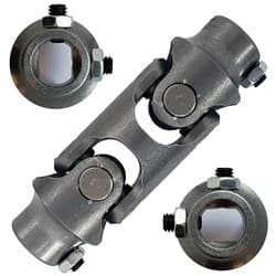 BORGESON DOUBLE UNI STEEL 3/4DD X 3/4DD  PLAIN STEEL BORGESON - 24949