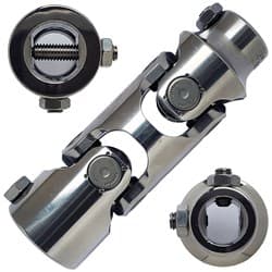 BORGESON DOUBLE UNI POL S/S 3/4DD X 1 DD  POLISHED BORGESON - 144952