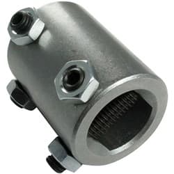 STEEL STEERING COUPLER 1" DD x 3/4" DD BORGESON / BOR315249