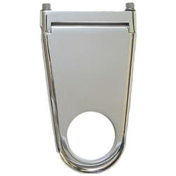 BILLET ALUM SOLID COLUMN DROP 2" DIA X  2" POLISHED -SWIVEL- BORGESON - 911202