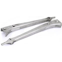 BROOKVILLE 28-29 W/SHIELD POST  2 CHOP PLAIN STEEL * PR *  - A-37138-AC