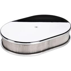 MILLED PLAIN SMALL OVAL FILT POLISHED 11-7/8LX8-3/8WX3H BILLET - 15329