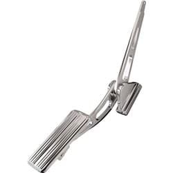BILLET GAS PEDAL RECTANGLE *POLISHED*  UNIVERSAL MOUNT BILLET - 199110
