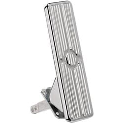 BILLET UNIV FLOOR MOUNT PEDAL POLISHED BILLET - 199270