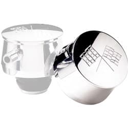 BILLET BREATHER CROSSFLAG 1-1/ 1-1/4 HOLE BILLET - 20720
