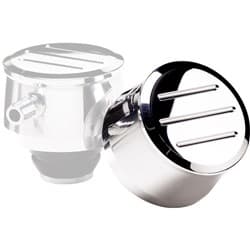 BILLET BREATHER MILLED 1-1/4 1-1/4 HOLE BILLET - 20820