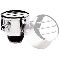 BILLET BREATHER MILLED PCV TUB 1-1/4 HOLE BILLET - 21820