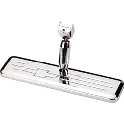 BILLET BOWTIE REARVIEW MIRROR CHEVY BOWTIE BALL MILL POLISH BILLET - 257340