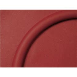 STEERING WHEEL 14 WRAPS RED RED LEATHER BILLET - 29005