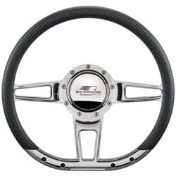BILLET STEER WHEEL 14" FORMULA D -SHAPE  NEED 14 D - WRAP BILLET - 29409