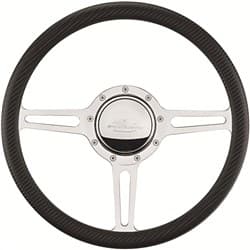 SPLIT SPOKE 14" STEERING WHEEL NEED 14 WRAP BILLET - 30137