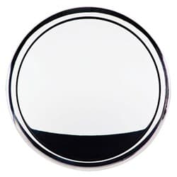 BILLET HORN BUTTON  PLAIN SUIT 9 HOLE WHEELS, SMALL DIA BILLET - 32120