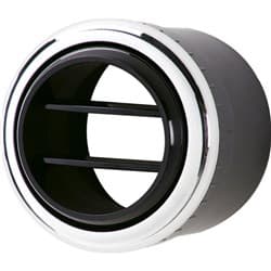 ROUND A/C VENT, BILLET BEZEL SUIT 2-1/2 HOLE AND HOSE BILLET - 38110