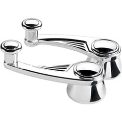 BALL MILLED VENT HANDLES GM/FO RD 49UP 1/2 RND SPLINE PR BILLET - 47525
