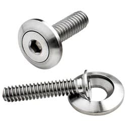 STAINLESS PRO BOLTS (PR) 5/16-18 X 1"   3/4" WASHER OD BILLET - 66110