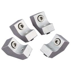 LATE MODEL CHEV BRACKET KIT SUIT CENTRE BOLT COVERS BILLET - 69600
