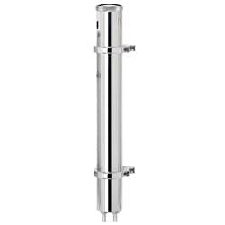 BILLET OVERFLOW TANKS SMOOTH 15HGT  2 DIAMETER  13OZ BARB BILLET - 77115