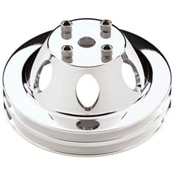 SBC BBC WATER PUMP PULLEY DOUBLE V  BILLET LONG PUMP BILLET - 78120