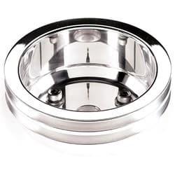 SBC CRANK DOUBLE PULLEY BILLET LONG WATER PUMP BILLET - 78220