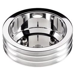 SBC CRANK TRIPLE PULLEY BILLET LONG  WATER PUMP BILLET - 78230
